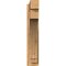 Ekena Millwork Imperial Block Rough Sawn Outlooker, Western Red Cedar, 6"W x 24"D x 32"H OUT06X24X32IMP05RWR - alternate 3